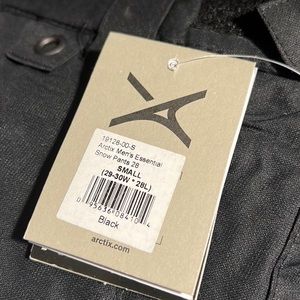 Arctix Men’s essential snow pants size Small